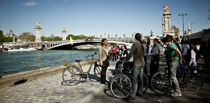 Paris bike tour