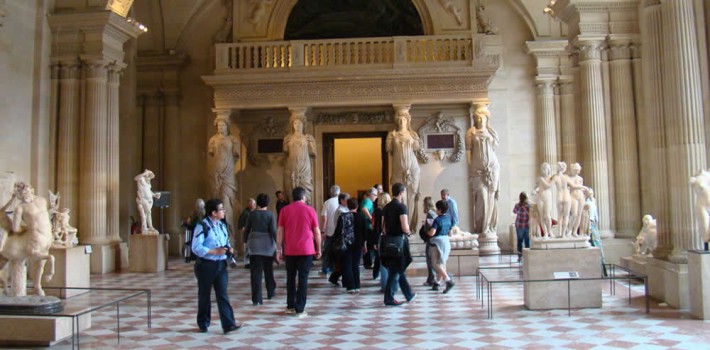 Visiter guidée musée du Louvre à bicyclette